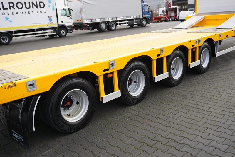 Poluprikolica s niskim utovarivačem Bodex / NISKOPODWOZIOWA / 4 OSIE / NAJAZDY / 2 X OŚ SKRĘTNA / DMC 65 0: slika Poluprikolica s niskim utovarivačem Bodex / NISKOPODWOZIOWA / 4 OSIE / NAJAZDY / 2 X OŚ SKRĘTNA / DMC 65 0