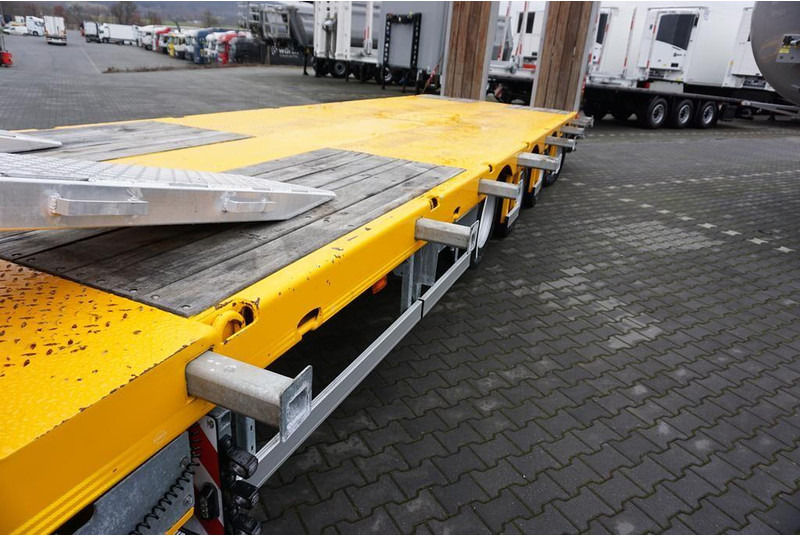 Poluprikolica s niskim utovarivačem Bodex / NISKOPODWOZIOWA / 4 OSIE / NAJAZDY / 2 X OŚ SKRĘTNA / DMC 65 0: slika Poluprikolica s niskim utovarivačem Bodex / NISKOPODWOZIOWA / 4 OSIE / NAJAZDY / 2 X OŚ SKRĘTNA / DMC 65 0