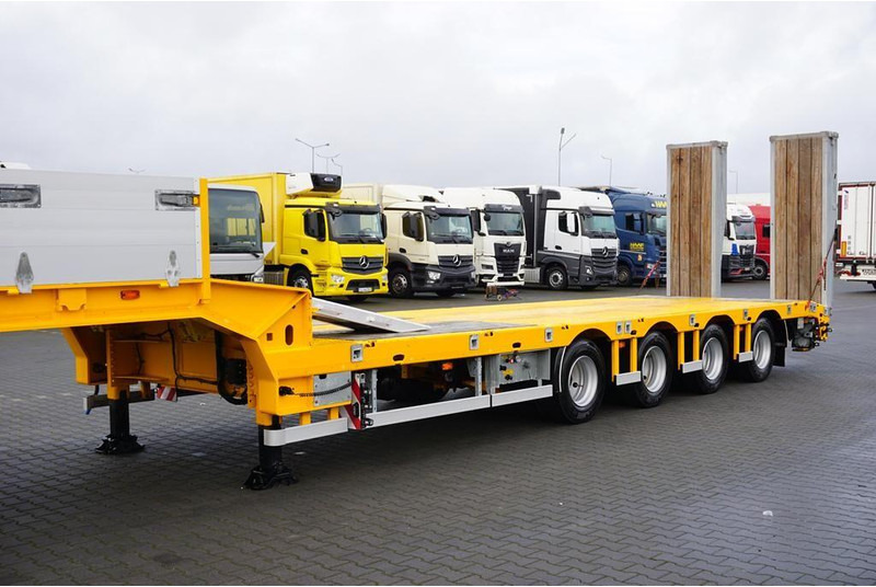 Poluprikolica s niskim utovarivačem Bodex / NISKOPODWOZIOWA / 4 OSIE / NAJAZDY / 2 X OŚ SKRĘTNA / DMC 65 0: slika Poluprikolica s niskim utovarivačem Bodex / NISKOPODWOZIOWA / 4 OSIE / NAJAZDY / 2 X OŚ SKRĘTNA / DMC 65 0