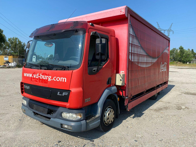 DAF LF 45.180 Pritsche + Plane - Kamion sandučar: slika DAF LF 45.180 Pritsche + Plane - Kamion sandučar DAF LF 45.180 Pritsche + Plane - Kamion sandučar: slika DAF LF 45.180 Pritsche + Plane - Kamion sandučar
