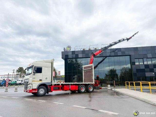 DAF XF 440 6x2 Fassi F365 FLY JIBCranePallet Grippe - Kamion s otvorenim sandukom, Kamion s kranom: slika DAF XF 440 6x2 Fassi F365 FLY JIBCranePallet Grippe - Kamion s otvorenim sandukom, Kamion s kranom DAF XF 440 6x2 Fassi F365 FLY JIBCranePallet Grippe - Kamion s otvorenim sandukom, Kamion s kranom: slika DAF XF 440 6x2 Fassi F365 FLY JIBCranePallet Grippe - Kamion s otvorenim sandukom, Kamion s kranom