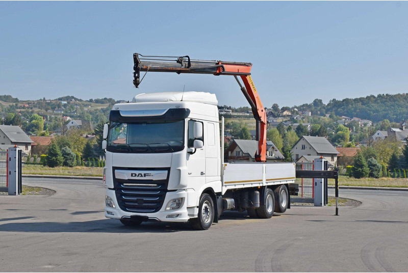 DAF XF 530 Pritsche 6,30 m + PK 15500 * TOPZUSTAND - Kamion s otvorenim sandukom, Kamion s kranom: slika DAF XF 530 Pritsche 6,30 m + PK 15500 * TOPZUSTAND - Kamion s otvorenim sandukom, Kamion s kranom DAF XF 530 Pritsche 6,30 m + PK 15500 * TOPZUSTAND - Kamion s otvorenim sandukom, Kamion s kranom: slika DAF XF 530 Pritsche 6,30 m + PK 15500 * TOPZUSTAND - Kamion s otvorenim sandukom, Kamion s kranom
