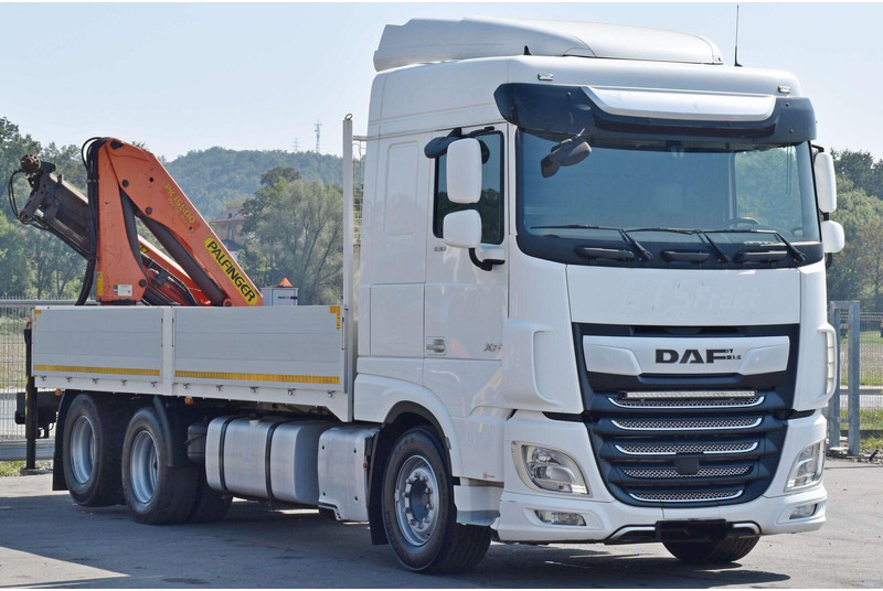 DAF XF 530 Pritsche 6,30 m + PK 15500 * TOPZUSTAND - Kamion s otvorenim sandukom, Kamion s kranom: slika DAF XF 530 Pritsche 6,30 m + PK 15500 * TOPZUSTAND - Kamion s otvorenim sandukom, Kamion s kranom DAF XF 530 Pritsche 6,30 m + PK 15500 * TOPZUSTAND - Kamion s otvorenim sandukom, Kamion s kranom: slika DAF XF 530 Pritsche 6,30 m + PK 15500 * TOPZUSTAND - Kamion s otvorenim sandukom, Kamion s kranom