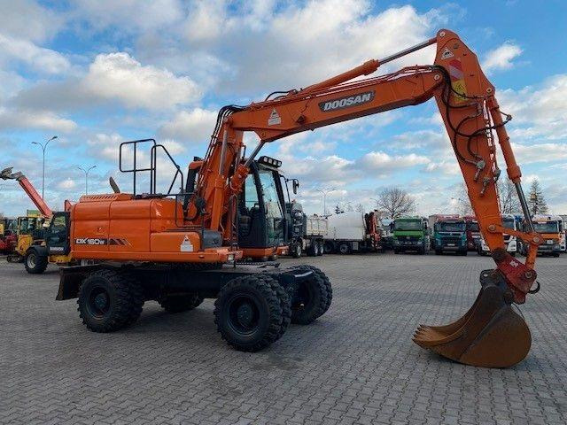 Doosan DX 160 W-3 - Bager na kotačima: slika Doosan DX 160 W-3 - Bager na kotačima Doosan DX 160 W-3 - Bager na kotačima: slika Doosan DX 160 W-3 - Bager na kotačima
