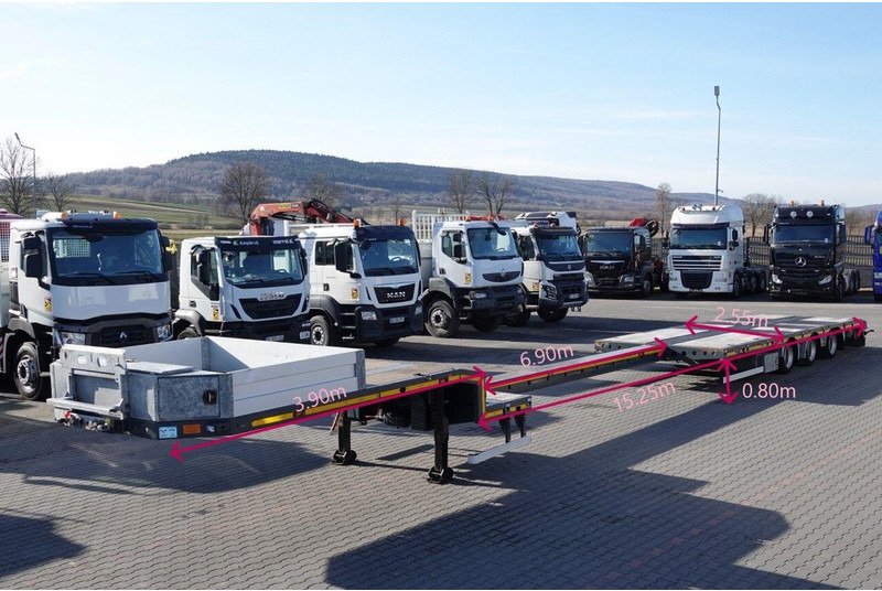 Emtech NACZEPA LAWETA / NISKOPODWOZIE / ROZCIĄGANA / DŁUGOŚĆ: 15,5 M / - Poluprikolica s niskim utovarivačem: slika Emtech NACZEPA LAWETA / NISKOPODWOZIE / ROZCIĄGANA / DŁUGOŚĆ: 15,5 M / - Poluprikolica s niskim utovarivačem Emtech NACZEPA LAWETA / NISKOPODWOZIE / ROZCIĄGANA / DŁUGOŚĆ: 15,5 M / - Poluprikolica s niskim utovarivačem: slika Emtech NACZEPA LAWETA / NISKOPODWOZIE / ROZCIĄGANA / DŁUGOŚĆ: 15,5 M / - Poluprikolica s niskim utovarivačem