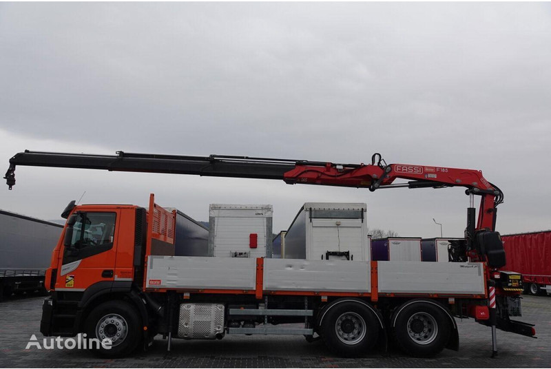 Iveco 420 Flatbed + crane FASSI 185 6x2 - Kamion s otvorenim sandukom, Kamion s kranom: slika Iveco 420 Flatbed + crane FASSI 185 6x2 - Kamion s otvorenim sandukom, Kamion s kranom Iveco 420 Flatbed + crane FASSI 185 6x2 - Kamion s otvorenim sandukom, Kamion s kranom: slika Iveco 420 Flatbed + crane FASSI 185 6x2 - Kamion s otvorenim sandukom, Kamion s kranom