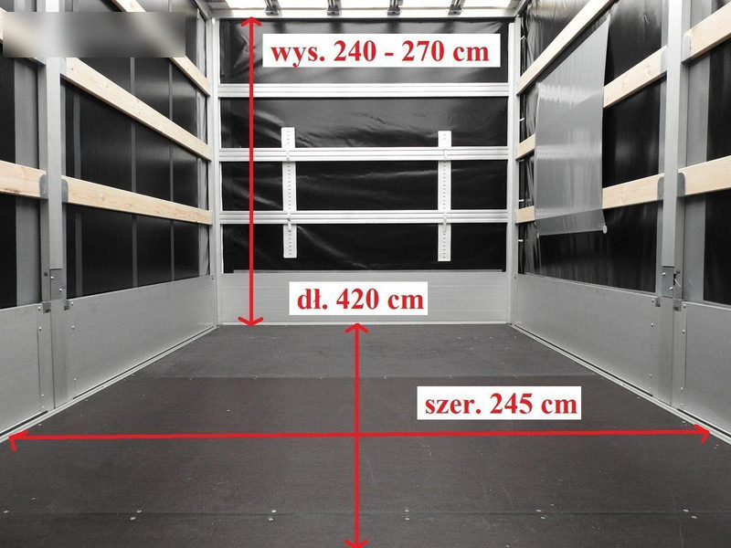 Novi Dostavno vozilo s ceradom Iveco Daily 35S18 Curtain side: slika Novi Dostavno vozilo s ceradom Iveco Daily 35S18 Curtain side
