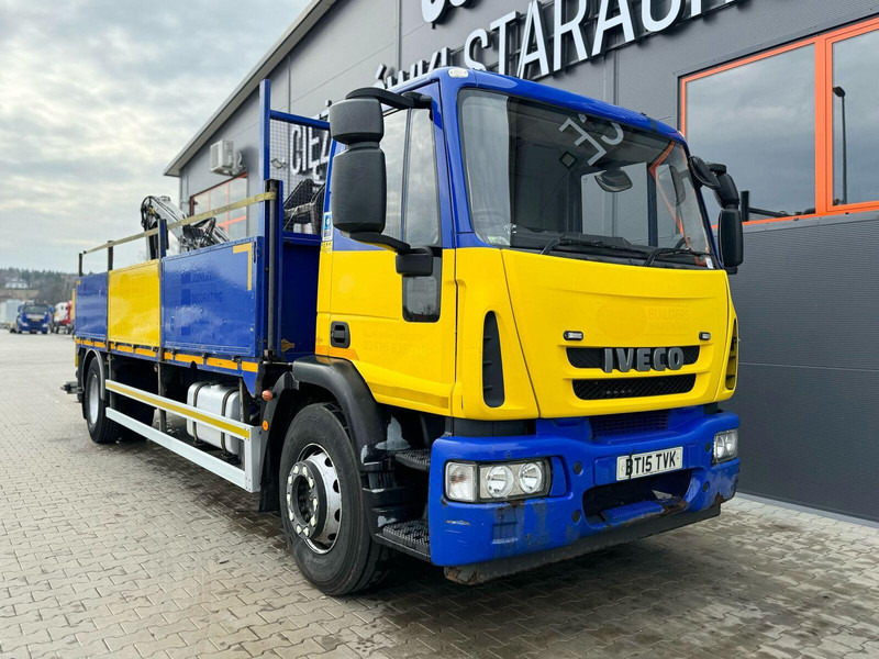 Iveco EuroCargo 180E25 - Kamion s otvorenim sandukom, Kamion s kranom: slika Iveco EuroCargo 180E25 - Kamion s otvorenim sandukom, Kamion s kranom Iveco EuroCargo 180E25 - Kamion s otvorenim sandukom, Kamion s kranom: slika Iveco EuroCargo 180E25 - Kamion s otvorenim sandukom, Kamion s kranom