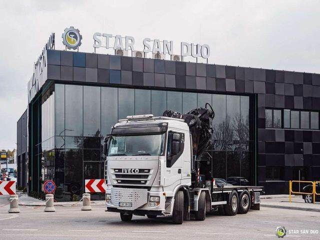 Iveco STRALIS AS320S50Y 8x2 HMF 8520-0K6 FLY JIB Winc - Kamion s otvorenim sandukom, Kamion s kranom: slika Iveco STRALIS AS320S50Y 8x2 HMF 8520-0K6 FLY JIB Winc - Kamion s otvorenim sandukom, Kamion s kranom Iveco STRALIS AS320S50Y 8x2 HMF 8520-0K6 FLY JIB Winc - Kamion s otvorenim sandukom, Kamion s kranom: slika Iveco STRALIS AS320S50Y 8x2 HMF 8520-0K6 FLY JIB Winc - Kamion s otvorenim sandukom, Kamion s kranom