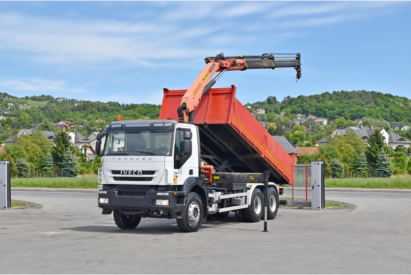 Iveco TRAKKER 360 * KIPPER 5,60 m * PK 15500 + FUNK * 6x4 - Kiper, Kamion s kranom: slika Iveco TRAKKER 360 * KIPPER 5,60 m * PK 15500 + FUNK * 6x4 - Kiper, Kamion s kranom Iveco TRAKKER 360 * KIPPER 5,60 m * PK 15500 + FUNK * 6x4 - Kiper, Kamion s kranom: slika Iveco TRAKKER 360 * KIPPER 5,60 m * PK 15500 + FUNK * 6x4 - Kiper, Kamion s kranom