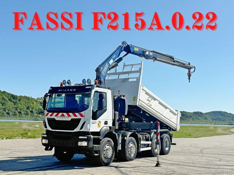 Iveco TRAKKER 450 * FASSI F215A.0.22 + FUNK / 8x4 *TOP - Kiper, Kamion s kranom: slika Iveco TRAKKER 450 * FASSI F215A.0.22 + FUNK / 8x4 *TOP - Kiper, Kamion s kranom Iveco TRAKKER 450 * FASSI F215A.0.22 + FUNK / 8x4 *TOP - Kiper, Kamion s kranom: slika Iveco TRAKKER 450 * FASSI F215A.0.22 + FUNK / 8x4 *TOP - Kiper, Kamion s kranom