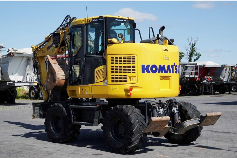 Bager na kotačima Komatsu PW 118 MR / KOPARKA KOŁOWA / 2019 ROK / TILT OBROTNICA / KAMERA: slika Bager na kotačima Komatsu PW 118 MR / KOPARKA KOŁOWA / 2019 ROK / TILT OBROTNICA / KAMERA
