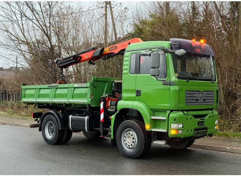 MAN TGA 18.360 Meiller 3-Way Tipper + Crane Palfinger PK 9501 - Kiper, Kamion s kranom: slika MAN TGA 18.360 Meiller 3-Way Tipper + Crane Palfinger PK 9501 - Kiper, Kamion s kranom MAN TGA 18.360 Meiller 3-Way Tipper + Crane Palfinger PK 9501 - Kiper, Kamion s kranom: slika MAN TGA 18.360 Meiller 3-Way Tipper + Crane Palfinger PK 9501 - Kiper, Kamion s kranom