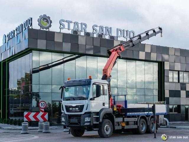 MAN TGS 26.400 6x6 PALFINGER PK 33002 EH Crane Kran - Kamion s otvorenim sandukom, Kamion s kranom: slika MAN TGS 26.400 6x6 PALFINGER PK 33002 EH Crane Kran - Kamion s otvorenim sandukom, Kamion s kranom MAN TGS 26.400 6x6 PALFINGER PK 33002 EH Crane Kran - Kamion s otvorenim sandukom, Kamion s kranom: slika MAN TGS 26.400 6x6 PALFINGER PK 33002 EH Crane Kran - Kamion s otvorenim sandukom, Kamion s kranom