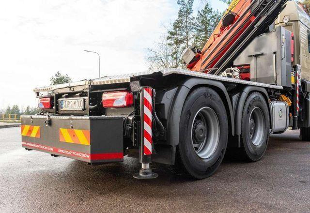 Kamion s otvorenim sandukom, Kamion s kranom MAN TGS 26.480 6x6 PALFINGER PK 34002 SH Crane Winc: slika Kamion s otvorenim sandukom, Kamion s kranom MAN TGS 26.480 6x6 PALFINGER PK 34002 SH Crane Winc