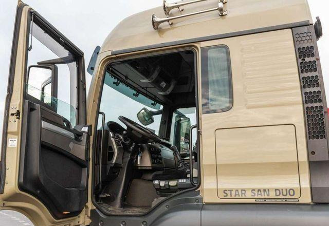 Kamion s otvorenim sandukom, Kamion s kranom MAN TGS 26.480 6x6 PALFINGER PK 34002 SH Crane Winc: slika Kamion s otvorenim sandukom, Kamion s kranom MAN TGS 26.480 6x6 PALFINGER PK 34002 SH Crane Winc