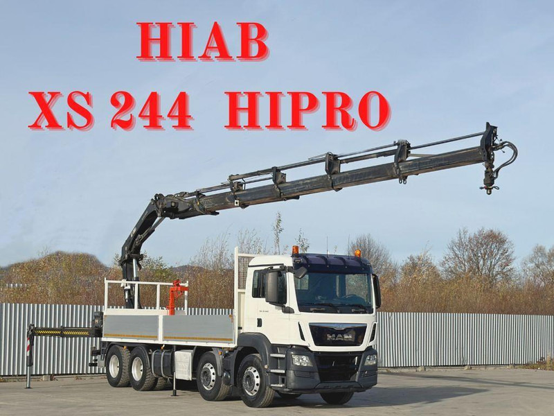 MAN TGS 35.440 * HIAB XS 244 HIPRO +FUNK / 8x4 - Kamion s otvorenim sandukom, Kamion s kranom: slika MAN TGS 35.440 * HIAB XS 244 HIPRO +FUNK / 8x4 - Kamion s otvorenim sandukom, Kamion s kranom MAN TGS 35.440 * HIAB XS 244 HIPRO +FUNK / 8x4 - Kamion s otvorenim sandukom, Kamion s kranom: slika MAN TGS 35.440 * HIAB XS 244 HIPRO +FUNK / 8x4 - Kamion s otvorenim sandukom, Kamion s kranom