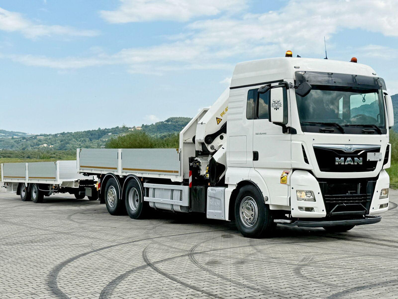 MAN TGX 26.440 * PK 41002-EH E + FUNK + Anhänger*TOP - Kamion s otvorenim sandukom, Kamion s kranom: slika MAN TGX 26.440 * PK 41002-EH E + FUNK + Anhänger*TOP - Kamion s otvorenim sandukom, Kamion s kranom MAN TGX 26.440 * PK 41002-EH E + FUNK + Anhänger*TOP - Kamion s otvorenim sandukom, Kamion s kranom: slika MAN TGX 26.440 * PK 41002-EH E + FUNK + Anhänger*TOP - Kamion s otvorenim sandukom, Kamion s kranom