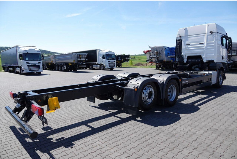 MAN TGX 26.520 / 6x2 / RAMA DŁ. 9,1M / OŚ PODNOSZONA / SKRĘTNA / DO - Kamion-šasija: slika MAN TGX 26.520 / 6x2 / RAMA DŁ. 9,1M / OŚ PODNOSZONA / SKRĘTNA / DO - Kamion-šasija MAN TGX 26.520 / 6x2 / RAMA DŁ. 9,1M / OŚ PODNOSZONA / SKRĘTNA / DO - Kamion-šasija: slika MAN TGX 26.520 / 6x2 / RAMA DŁ. 9,1M / OŚ PODNOSZONA / SKRĘTNA / DO - Kamion-šasija