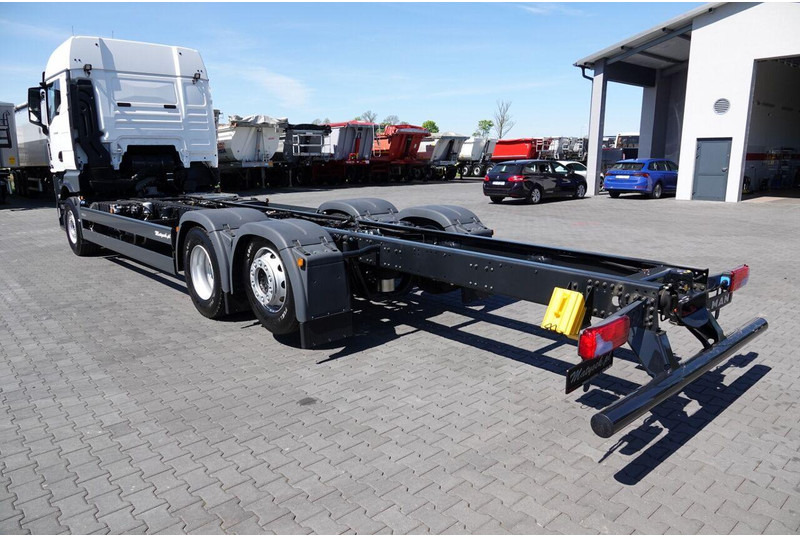 MAN TGX 26.520 / 6x2 / RAMA DŁ. 9,1M / OŚ PODNOSZONA / SKRĘTNA / DO - Kamion-šasija: slika MAN TGX 26.520 / 6x2 / RAMA DŁ. 9,1M / OŚ PODNOSZONA / SKRĘTNA / DO - Kamion-šasija MAN TGX 26.520 / 6x2 / RAMA DŁ. 9,1M / OŚ PODNOSZONA / SKRĘTNA / DO - Kamion-šasija: slika MAN TGX 26.520 / 6x2 / RAMA DŁ. 9,1M / OŚ PODNOSZONA / SKRĘTNA / DO - Kamion-šasija