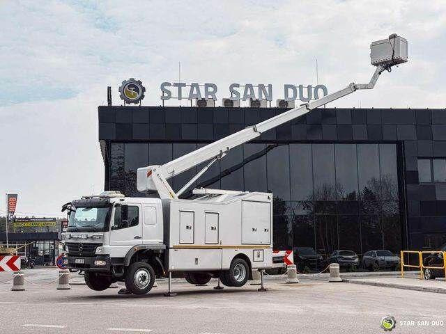Mercedes-Benz 1529 4x4 Atego Lift Palfinger Wumag WT 230 - Podizna platforma montirana na kamion: slika Mercedes-Benz 1529 4x4 Atego Lift Palfinger Wumag WT 230 - Podizna platforma montirana na kamion Mercedes-Benz 1529 4x4 Atego Lift Palfinger Wumag WT 230 - Podizna platforma montirana na kamion: slika Mercedes-Benz 1529 4x4 Atego Lift Palfinger Wumag WT 230 - Podizna platforma montirana na kamion