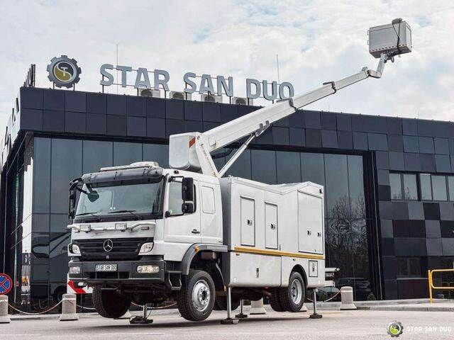 Mercedes-Benz 1529 4x4 Atego Lift Palfinger Wumag WT 230 - Podizna platforma montirana na kamion: slika Mercedes-Benz 1529 4x4 Atego Lift Palfinger Wumag WT 230 - Podizna platforma montirana na kamion Mercedes-Benz 1529 4x4 Atego Lift Palfinger Wumag WT 230 - Podizna platforma montirana na kamion: slika Mercedes-Benz 1529 4x4 Atego Lift Palfinger Wumag WT 230 - Podizna platforma montirana na kamion