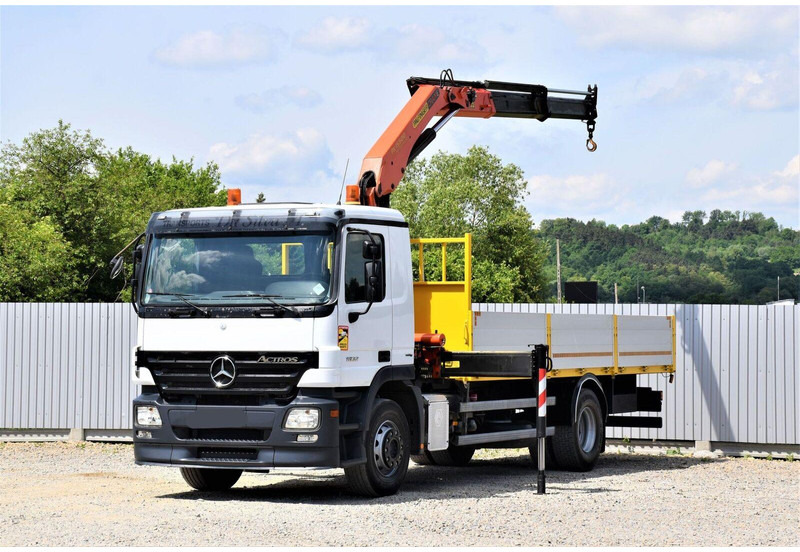 Mercedes-Benz ACTROS 1832 - Kiper, Kamion s kranom: slika Mercedes-Benz ACTROS 1832 - Kiper, Kamion s kranom Mercedes-Benz ACTROS 1832 - Kiper, Kamion s kranom: slika Mercedes-Benz ACTROS 1832 - Kiper, Kamion s kranom