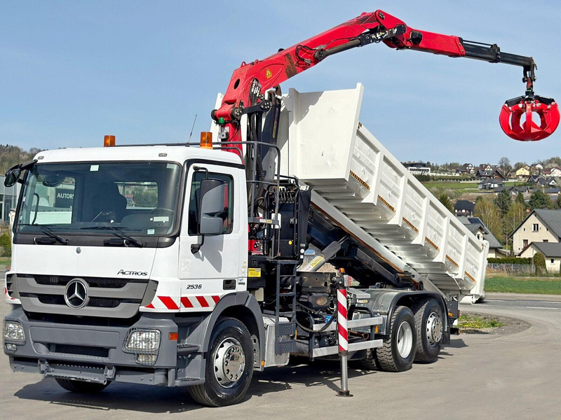 Mercedes-Benz ACTROS 2536 - Kamion s kukastom dizalicom, Kamion s kranom: slika Mercedes-Benz ACTROS 2536 - Kamion s kukastom dizalicom, Kamion s kranom Mercedes-Benz ACTROS 2536 - Kamion s kukastom dizalicom, Kamion s kranom: slika Mercedes-Benz ACTROS 2536 - Kamion s kukastom dizalicom, Kamion s kranom