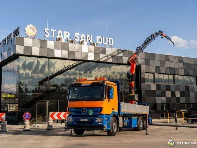 Mercedes-Benz ACTROS 2541 6x2 Palfinger PK 34002 Crane Winch - Kamion s otvorenim sandukom, Kamion s kranom: slika Mercedes-Benz ACTROS 2541 6x2 Palfinger PK 34002 Crane Winch - Kamion s otvorenim sandukom, Kamion s kranom Mercedes-Benz ACTROS 2541 6x2 Palfinger PK 34002 Crane Winch - Kamion s otvorenim sandukom, Kamion s kranom: slika Mercedes-Benz ACTROS 2541 6x2 Palfinger PK 34002 Crane Winch - Kamion s otvorenim sandukom, Kamion s kranom