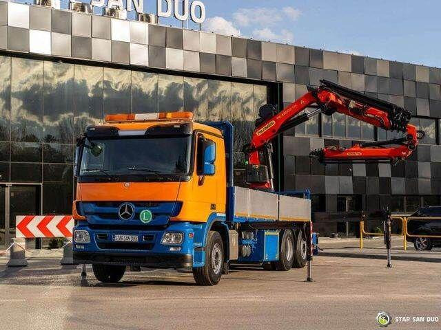 Mercedes-Benz ACTROS 2541 6x2 Palfinger PK 34002 Crane Winch - Kamion s otvorenim sandukom, Kamion s kranom: slika Mercedes-Benz ACTROS 2541 6x2 Palfinger PK 34002 Crane Winch - Kamion s otvorenim sandukom, Kamion s kranom Mercedes-Benz ACTROS 2541 6x2 Palfinger PK 34002 Crane Winch - Kamion s otvorenim sandukom, Kamion s kranom: slika Mercedes-Benz ACTROS 2541 6x2 Palfinger PK 34002 Crane Winch - Kamion s otvorenim sandukom, Kamion s kranom