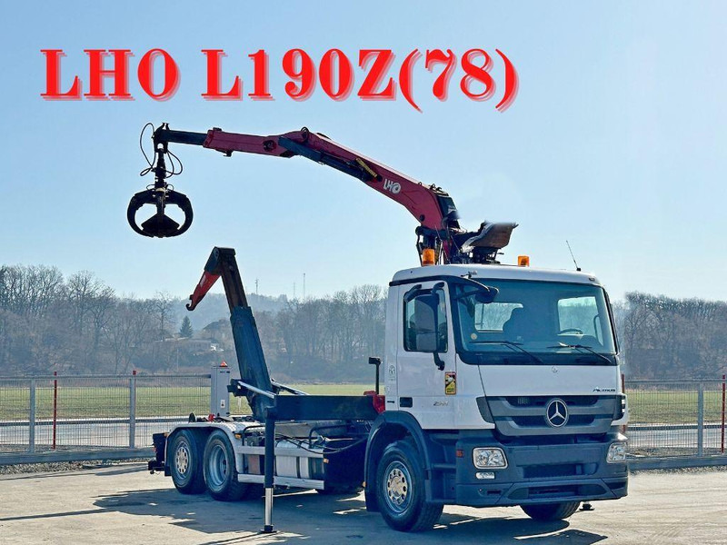 Mercedes-Benz ACTROS 2544 * ABROLLKIPPER * LHO L190Z(78) * TOP - Kamion s kukastom dizalicom, Kamion s kranom: slika Mercedes-Benz ACTROS 2544 * ABROLLKIPPER * LHO L190Z(78) * TOP - Kamion s kukastom dizalicom, Kamion s kranom Mercedes-Benz ACTROS 2544 * ABROLLKIPPER * LHO L190Z(78) * TOP - Kamion s kukastom dizalicom, Kamion s kranom: slika Mercedes-Benz ACTROS 2544 * ABROLLKIPPER * LHO L190Z(78) * TOP - Kamion s kukastom dizalicom, Kamion s kranom