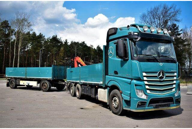 Mercedes-Benz ACTROS 2545 6x2 2545 PALFINGER PK 16001 Kran - Kamion s otvorenim sandukom, Kamion s kranom: slika Mercedes-Benz ACTROS 2545 6x2 2545 PALFINGER PK 16001 Kran - Kamion s otvorenim sandukom, Kamion s kranom Mercedes-Benz ACTROS 2545 6x2 2545 PALFINGER PK 16001 Kran - Kamion s otvorenim sandukom, Kamion s kranom: slika Mercedes-Benz ACTROS 2545 6x2 2545 PALFINGER PK 16001 Kran - Kamion s otvorenim sandukom, Kamion s kranom