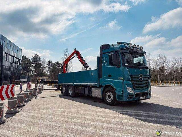 Mercedes-Benz ACTROS 2545 6x2 Palfinger PK 16001 HDS Crane - Kamion s otvorenim sandukom, Kamion s kranom: slika Mercedes-Benz ACTROS 2545 6x2 Palfinger PK 16001 HDS Crane - Kamion s otvorenim sandukom, Kamion s kranom Mercedes-Benz ACTROS 2545 6x2 Palfinger PK 16001 HDS Crane - Kamion s otvorenim sandukom, Kamion s kranom: slika Mercedes-Benz ACTROS 2545 6x2 Palfinger PK 16001 HDS Crane - Kamion s otvorenim sandukom, Kamion s kranom