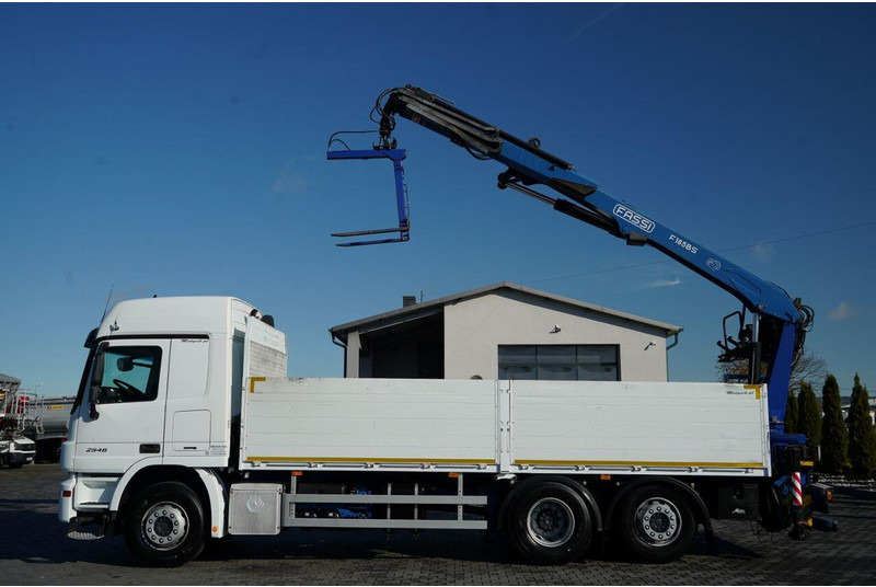 Mercedes-Benz ACTROS 2548 / 6x2 / BURTOWA - 6,5 M / OŚ PODNOSZONA / HDS FASSI - Kamion s otvorenim sandukom, Kamion s kranom: slika Mercedes-Benz ACTROS 2548 / 6x2 / BURTOWA - 6,5 M / OŚ PODNOSZONA / HDS FASSI - Kamion s otvorenim sandukom, Kamion s kranom Mercedes-Benz ACTROS 2548 / 6x2 / BURTOWA - 6,5 M / OŚ PODNOSZONA / HDS FASSI - Kamion s otvorenim sandukom, Kamion s kranom: slika Mercedes-Benz ACTROS 2548 / 6x2 / BURTOWA - 6,5 M / OŚ PODNOSZONA / HDS FASSI - Kamion s otvorenim sandukom, Kamion s kranom