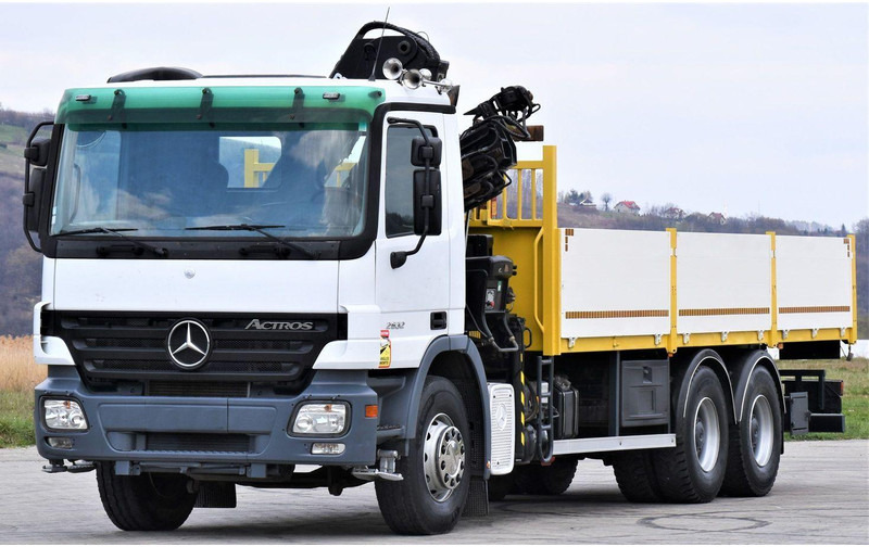Mercedes-Benz ACTROS 2632 - Kamion s otvorenim sandukom, Kamion s kranom: slika Mercedes-Benz ACTROS 2632 - Kamion s otvorenim sandukom, Kamion s kranom Mercedes-Benz ACTROS 2632 - Kamion s otvorenim sandukom, Kamion s kranom: slika Mercedes-Benz ACTROS 2632 - Kamion s otvorenim sandukom, Kamion s kranom