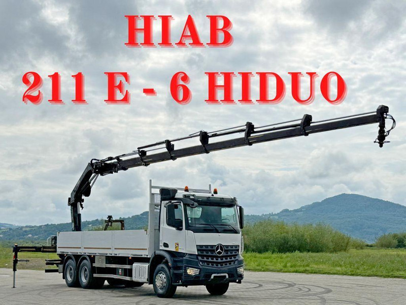 Mercedes-Benz ACTROS 2636 * HIAB 211 E-6 HIDUO/FUNK *6x4 - Kamion s otvorenim sandukom, Kamion s kranom: slika Mercedes-Benz ACTROS 2636 * HIAB 211 E-6 HIDUO/FUNK *6x4 - Kamion s otvorenim sandukom, Kamion s kranom Mercedes-Benz ACTROS 2636 * HIAB 211 E-6 HIDUO/FUNK *6x4 - Kamion s otvorenim sandukom, Kamion s kranom: slika Mercedes-Benz ACTROS 2636 * HIAB 211 E-6 HIDUO/FUNK *6x4 - Kamion s otvorenim sandukom, Kamion s kranom