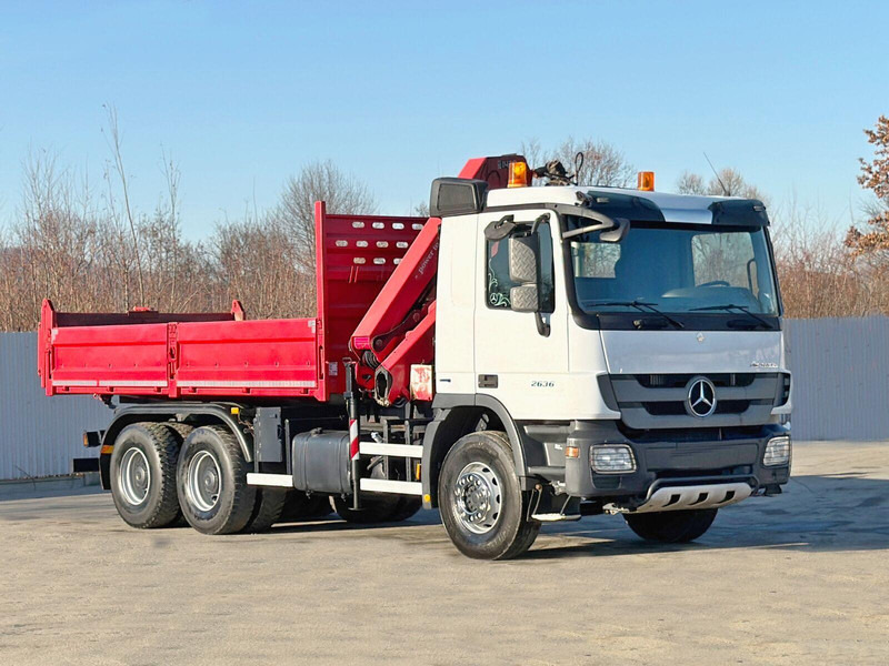 Mercedes-Benz ACTROS 2636* KIPPER 5,25 + BORDMATIC / 6x4 - Kiper, Kamion s kranom: slika Mercedes-Benz ACTROS 2636* KIPPER 5,25 + BORDMATIC / 6x4 - Kiper, Kamion s kranom Mercedes-Benz ACTROS 2636* KIPPER 5,25 + BORDMATIC / 6x4 - Kiper, Kamion s kranom: slika Mercedes-Benz ACTROS 2636* KIPPER 5,25 + BORDMATIC / 6x4 - Kiper, Kamion s kranom