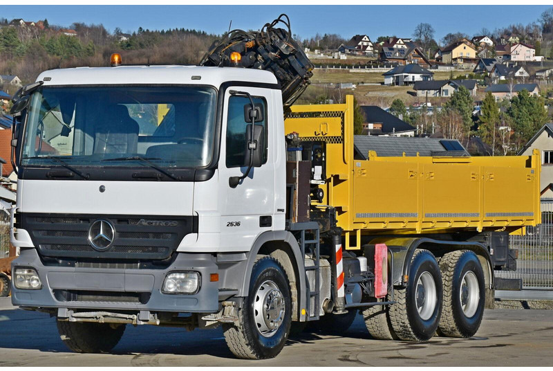 Mercedes-Benz ACTROS 2636 * TEREX 165.2E - A4 + FUNK/6x4 - Kiper, Kamion s kranom: slika Mercedes-Benz ACTROS 2636 * TEREX 165.2E - A4 + FUNK/6x4 - Kiper, Kamion s kranom Mercedes-Benz ACTROS 2636 * TEREX 165.2E - A4 + FUNK/6x4 - Kiper, Kamion s kranom: slika Mercedes-Benz ACTROS 2636 * TEREX 165.2E - A4 + FUNK/6x4 - Kiper, Kamion s kranom