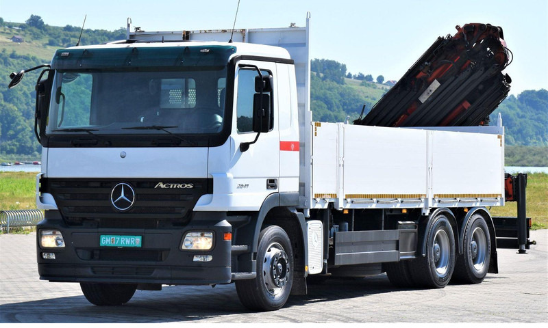 Mercedes-Benz ACTROS 2641 - Kamion s otvorenim sandukom, Kamion s kranom: slika Mercedes-Benz ACTROS 2641 - Kamion s otvorenim sandukom, Kamion s kranom Mercedes-Benz ACTROS 2641 - Kamion s otvorenim sandukom, Kamion s kranom: slika Mercedes-Benz ACTROS 2641 - Kamion s otvorenim sandukom, Kamion s kranom
