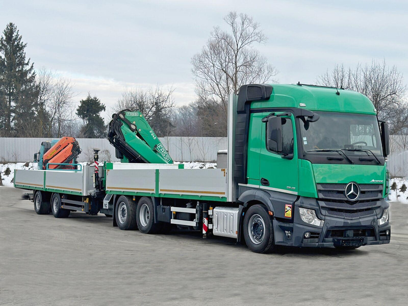 Mercedes-Benz ACTROS 2645 * FASSI F345.24 + FUNK + Anhänger - Kamion s otvorenim sandukom, Kamion s kranom: slika Mercedes-Benz ACTROS 2645 * FASSI F345.24 + FUNK + Anhänger - Kamion s otvorenim sandukom, Kamion s kranom Mercedes-Benz ACTROS 2645 * FASSI F345.24 + FUNK + Anhänger - Kamion s otvorenim sandukom, Kamion s kranom: slika Mercedes-Benz ACTROS 2645 * FASSI F345.24 + FUNK + Anhänger - Kamion s otvorenim sandukom, Kamion s kranom