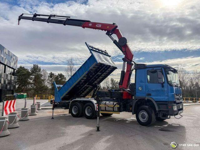 Mercedes-Benz ACTROS 3341 6x6 HMF 4220 K4 CRANE KIPPER - Kiper, Kamion s kranom: slika Mercedes-Benz ACTROS 3341 6x6 HMF 4220 K4 CRANE KIPPER - Kiper, Kamion s kranom Mercedes-Benz ACTROS 3341 6x6 HMF 4220 K4 CRANE KIPPER - Kiper, Kamion s kranom: slika Mercedes-Benz ACTROS 3341 6x6 HMF 4220 K4 CRANE KIPPER - Kiper, Kamion s kranom