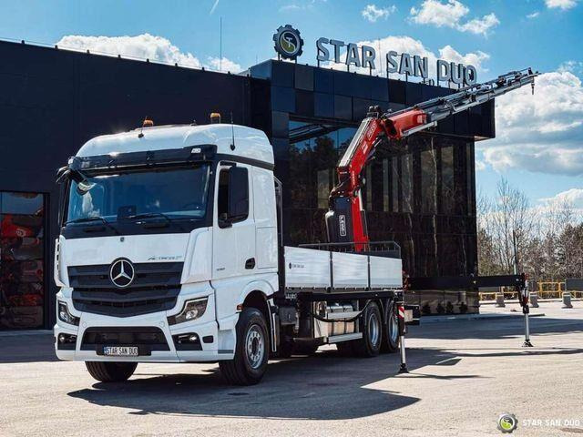 Mercedes-Benz ACTROS 3351 NEW 6x4 Fassi F485 Crane - Kamion s otvorenim sandukom, Kamion s kranom: slika Mercedes-Benz ACTROS 3351 NEW 6x4 Fassi F485 Crane - Kamion s otvorenim sandukom, Kamion s kranom Mercedes-Benz ACTROS 3351 NEW 6x4 Fassi F485 Crane - Kamion s otvorenim sandukom, Kamion s kranom: slika Mercedes-Benz ACTROS 3351 NEW 6x4 Fassi F485 Crane - Kamion s otvorenim sandukom, Kamion s kranom