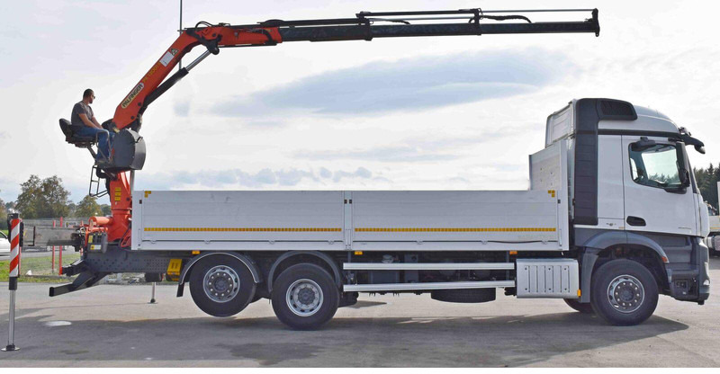 Mercedes-Benz AROCS 2542 - Kamion s otvorenim sandukom, Kamion s kranom: slika Mercedes-Benz AROCS 2542 - Kamion s otvorenim sandukom, Kamion s kranom Mercedes-Benz AROCS 2542 - Kamion s otvorenim sandukom, Kamion s kranom: slika Mercedes-Benz AROCS 2542 - Kamion s otvorenim sandukom, Kamion s kranom