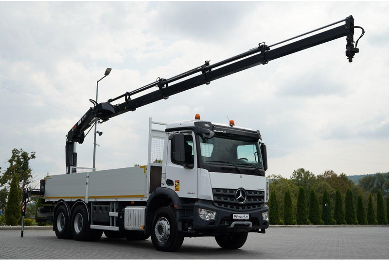 Mercedes-Benz / AROCS 2640 / 6x4 / SKRZYNIOWY - 6,5 M / HDS HIAB XS 144 / wysó - Kamion s otvorenim sandukom, Kamion s kranom: slika Mercedes-Benz / AROCS 2640 / 6x4 / SKRZYNIOWY - 6,5 M / HDS HIAB XS 144 / wysó - Kamion s otvorenim sandukom, Kamion s kranom Mercedes-Benz / AROCS 2640 / 6x4 / SKRZYNIOWY - 6,5 M / HDS HIAB XS 144 / wysó - Kamion s otvorenim sandukom, Kamion s kranom: slika Mercedes-Benz / AROCS 2640 / 6x4 / SKRZYNIOWY - 6,5 M / HDS HIAB XS 144 / wysó - Kamion s otvorenim sandukom, Kamion s kranom
