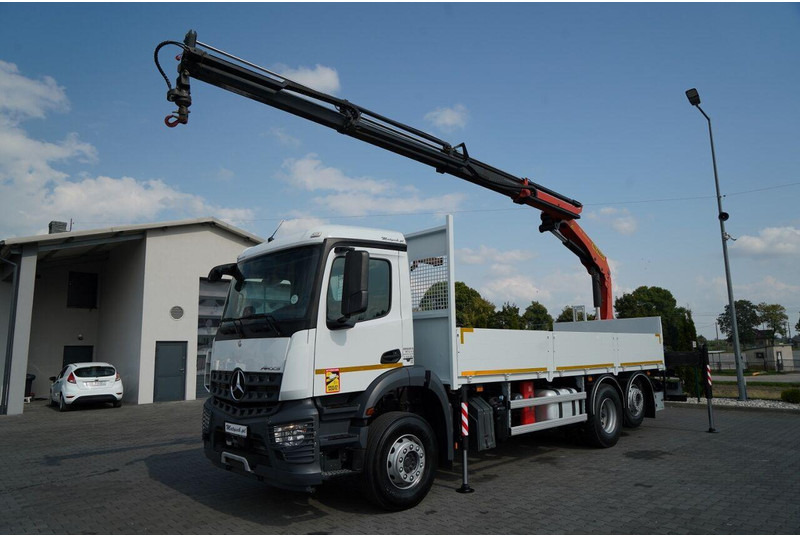 Mercedes-Benz AROCS 2643 - Kamion s otvorenim sandukom, Kamion s kranom: slika Mercedes-Benz AROCS 2643 - Kamion s otvorenim sandukom, Kamion s kranom Mercedes-Benz AROCS 2643 - Kamion s otvorenim sandukom, Kamion s kranom: slika Mercedes-Benz AROCS 2643 - Kamion s otvorenim sandukom, Kamion s kranom