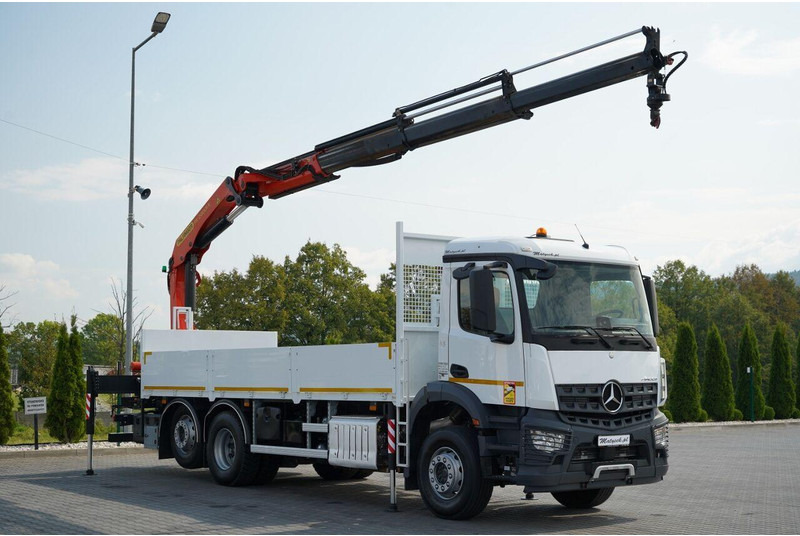 Mercedes-Benz AROCS 2643 - Kamion s otvorenim sandukom, Kamion s kranom: slika Mercedes-Benz AROCS 2643 - Kamion s otvorenim sandukom, Kamion s kranom Mercedes-Benz AROCS 2643 - Kamion s otvorenim sandukom, Kamion s kranom: slika Mercedes-Benz AROCS 2643 - Kamion s otvorenim sandukom, Kamion s kranom