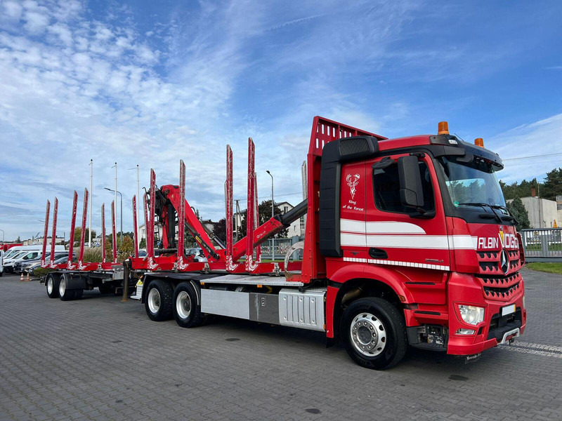 Mercedes-Benz AROCS 2645 EURO 6 6x4 TIMBER CARRIER HOLZTRANSPORT PALFINGER EPS - Kamion šumar, Kamion s kranom: slika Mercedes-Benz AROCS 2645 EURO 6 6x4 TIMBER CARRIER HOLZTRANSPORT PALFINGER EPS - Kamion šumar, Kamion s kranom Mercedes-Benz AROCS 2645 EURO 6 6x4 TIMBER CARRIER HOLZTRANSPORT PALFINGER EPS - Kamion šumar, Kamion s kranom: slika Mercedes-Benz AROCS 2645 EURO 6 6x4 TIMBER CARRIER HOLZTRANSPORT PALFINGER EPS - Kamion šumar, Kamion s kranom