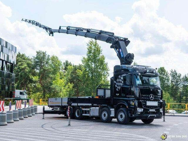 Mercedes-Benz AROCS 3251 8x4 HMF 8520 Fly Jib Winch - Kamion s otvorenim sandukom, Kamion s kranom: slika Mercedes-Benz AROCS 3251 8x4 HMF 8520 Fly Jib Winch - Kamion s otvorenim sandukom, Kamion s kranom Mercedes-Benz AROCS 3251 8x4 HMF 8520 Fly Jib Winch - Kamion s otvorenim sandukom, Kamion s kranom: slika Mercedes-Benz AROCS 3251 8x4 HMF 8520 Fly Jib Winch - Kamion s otvorenim sandukom, Kamion s kranom