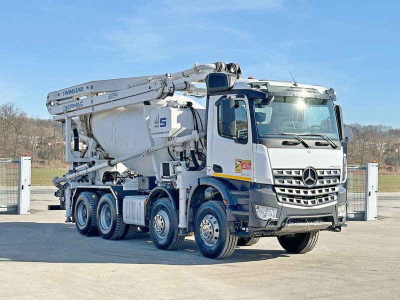 Mercedes-Benz AROCS 3743 * Betonpumpe + FUNK * 8x4 * TOP - Automješalica: slika Mercedes-Benz AROCS 3743 * Betonpumpe + FUNK * 8x4 * TOP - Automješalica Mercedes-Benz AROCS 3743 * Betonpumpe + FUNK * 8x4 * TOP - Automješalica: slika Mercedes-Benz AROCS 3743 * Betonpumpe + FUNK * 8x4 * TOP - Automješalica