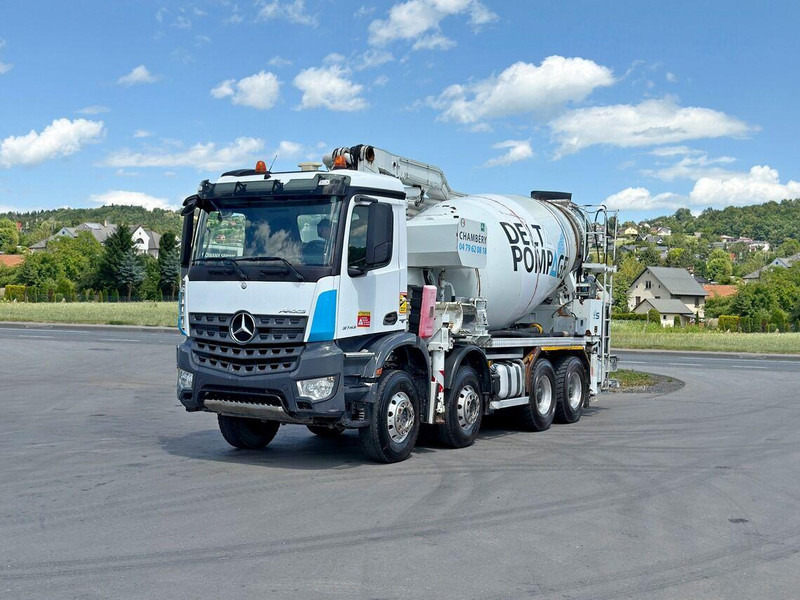 Mercedes-Benz AROCS 3743 * Betonpumpe + FUNK * 8x4 * TOP - Automješalica: slika Mercedes-Benz AROCS 3743 * Betonpumpe + FUNK * 8x4 * TOP - Automješalica Mercedes-Benz AROCS 3743 * Betonpumpe + FUNK * 8x4 * TOP - Automješalica: slika Mercedes-Benz AROCS 3743 * Betonpumpe + FUNK * 8x4 * TOP - Automješalica